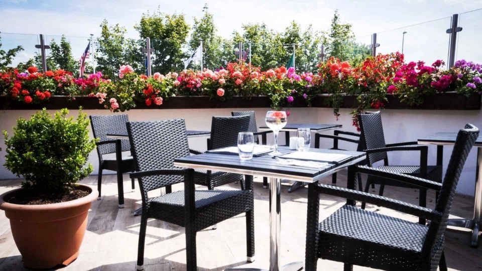 Bia and Co Outdoor Dining at the Claregalway Hotel