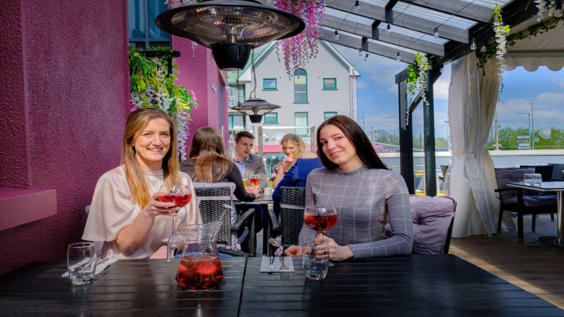 Outside Decking Area Claregalway